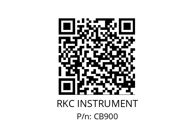   RKC INSTRUMENT CB900