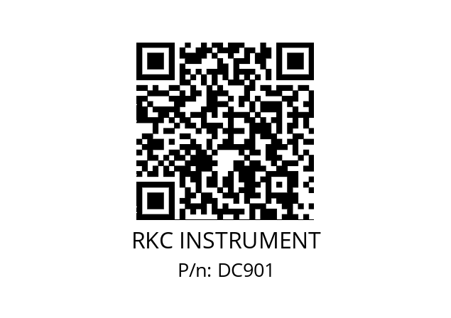   RKC INSTRUMENT DC901