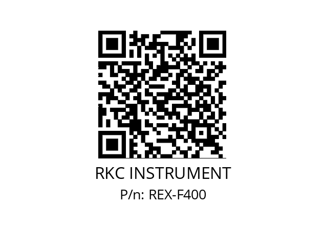   RKC INSTRUMENT REX-F400