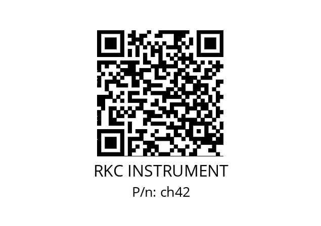   RKC INSTRUMENT ch42