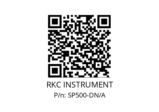   RKC INSTRUMENT SP500-DN/A