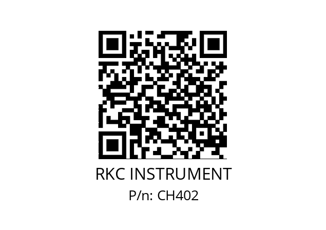   RKC INSTRUMENT CH402