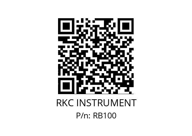   RKC INSTRUMENT RB100