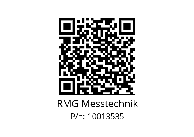   RMG Messtechnik 10013535