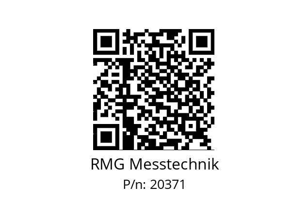   RMG Messtechnik 20371