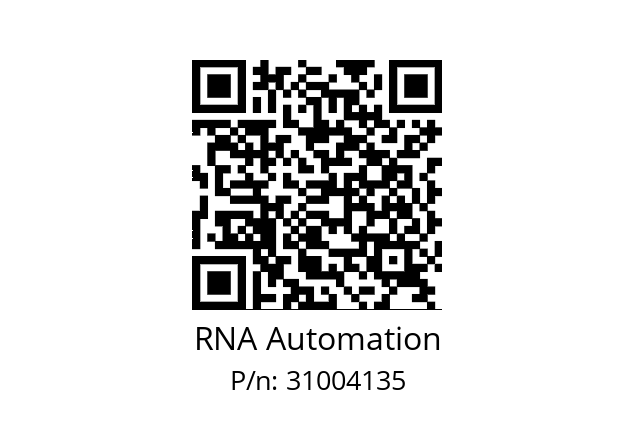   RNA Automation 31004135