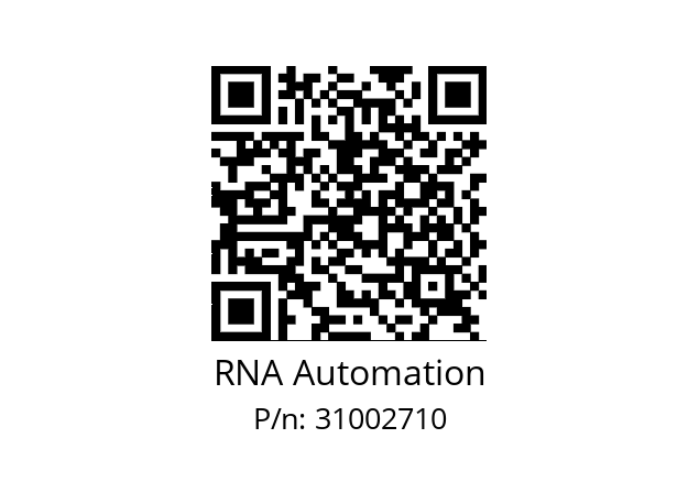   RNA Automation 31002710