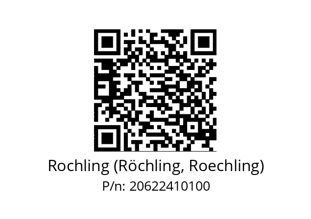   Rochling (Röchling, Roechling) 20622410100