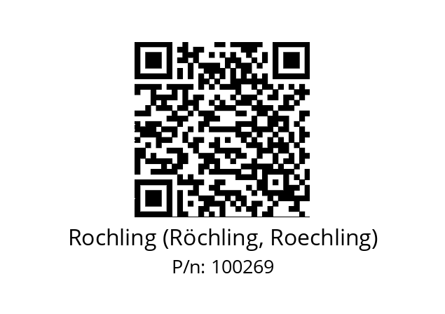   Rochling (Röchling, Roechling) 100269