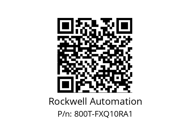   Rockwell Automation 800T-FXQ10RA1