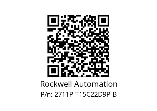   Rockwell Automation 2711P-T15C22D9P-B