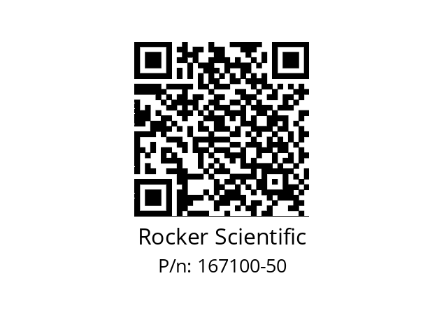   Rocker Scientific 167100-50