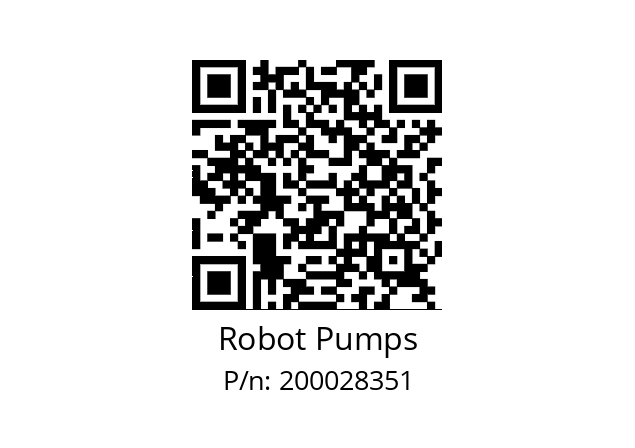   Robot Pumps 200028351