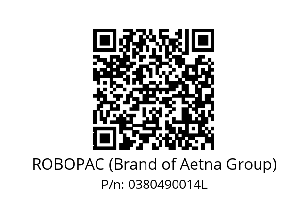   ROBOPAC (Brand of Aetna Group) 0380490014L