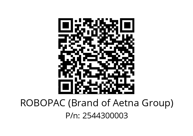   ROBOPAC (Brand of Aetna Group) 2544300003