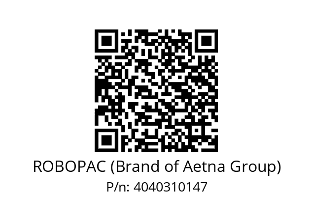   ROBOPAC (Brand of Aetna Group) 4040310147