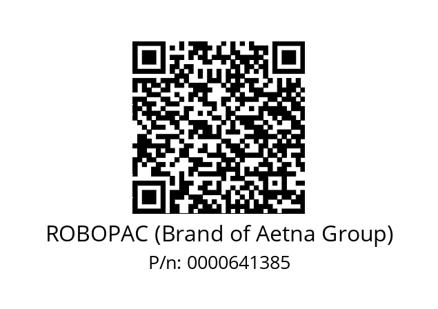   ROBOPAC (Brand of Aetna Group) 0000641385