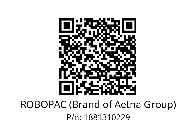   ROBOPAC (Brand of Aetna Group) 1881310229