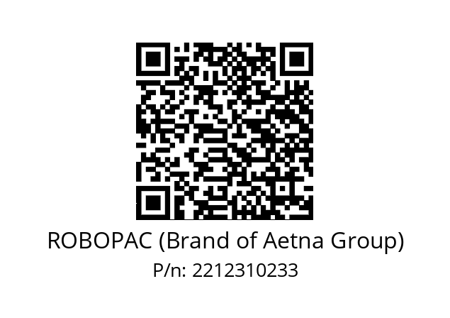   ROBOPAC (Brand of Aetna Group) 2212310233