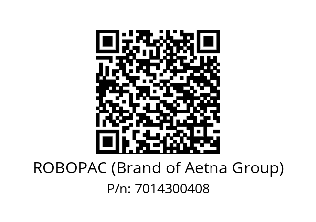   ROBOPAC (Brand of Aetna Group) 7014300408