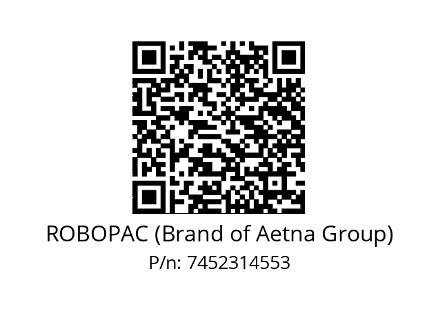   ROBOPAC (Brand of Aetna Group) 7452314553