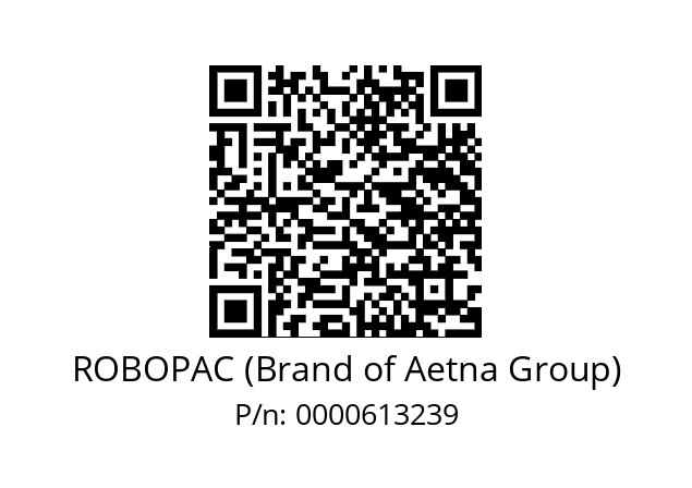  KN/040573 ROBOPAC (Brand of Aetna Group) 0000613239