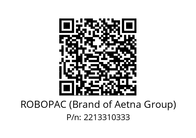   ROBOPAC (Brand of Aetna Group) 2213310333