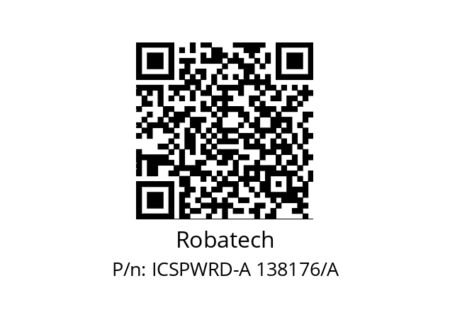   Robatech ICSPWRD-A 138176/A