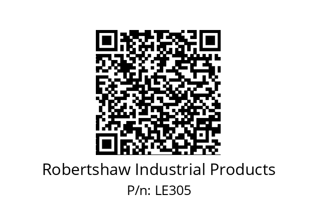   Robertshaw Industrial Products LE305