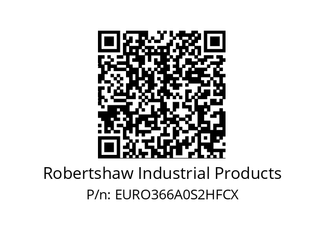   Robertshaw Industrial Products EURO366A0S2HFCX