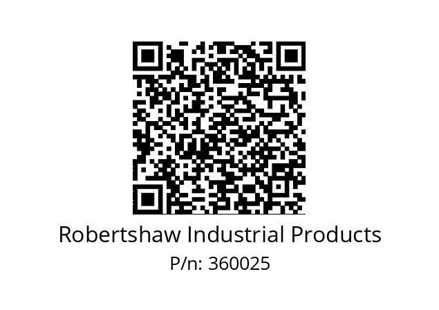   Robertshaw Industrial Products 360025