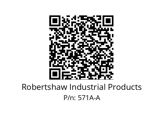   Robertshaw Industrial Products 571A-A