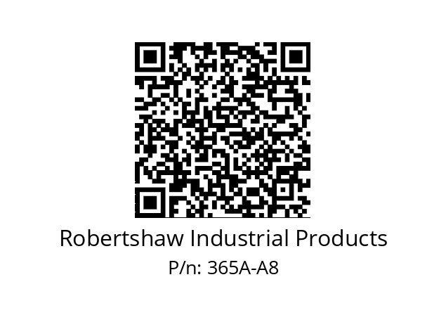   Robertshaw Industrial Products 365A-A8