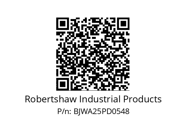   Robertshaw Industrial Products BJWA25PD0548