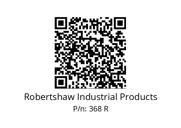   Robertshaw Industrial Products 368 R