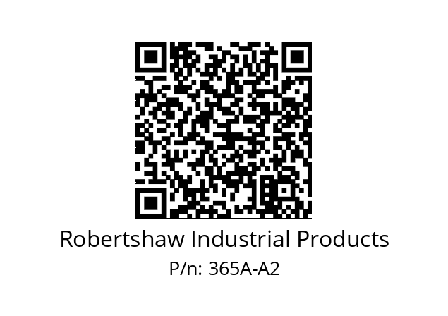   Robertshaw Industrial Products 365A-A2