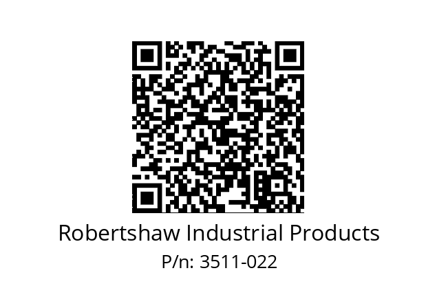   Robertshaw Industrial Products 3511-022