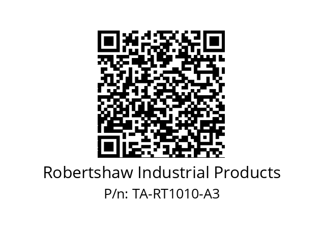   Robertshaw Industrial Products TA-RT1010-A3