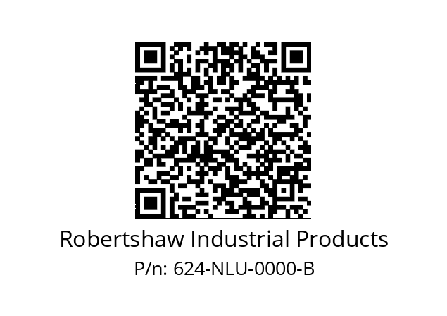   Robertshaw Industrial Products 624-NLU-0000-B