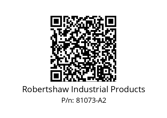   Robertshaw Industrial Products 81073-A2