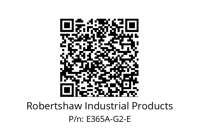   Robertshaw Industrial Products E365A-G2-E