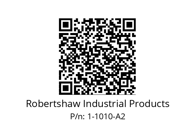   Robertshaw Industrial Products 1-1010-A2