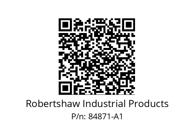   Robertshaw Industrial Products 84871-A1