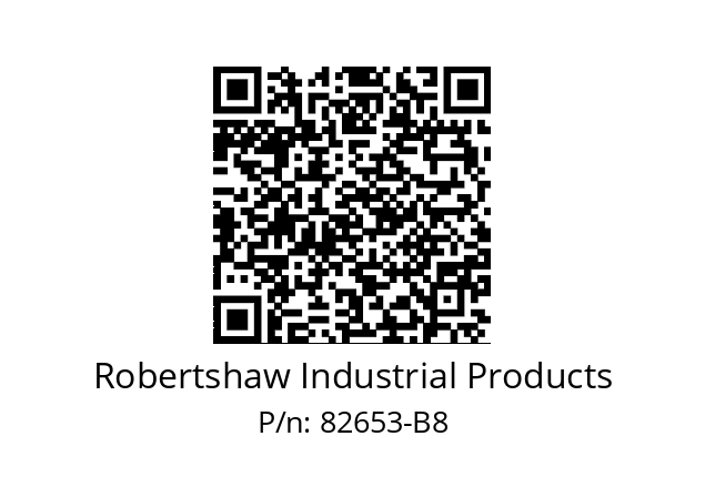   Robertshaw Industrial Products 82653-B8