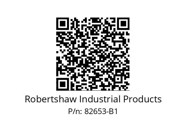   Robertshaw Industrial Products 82653-B1