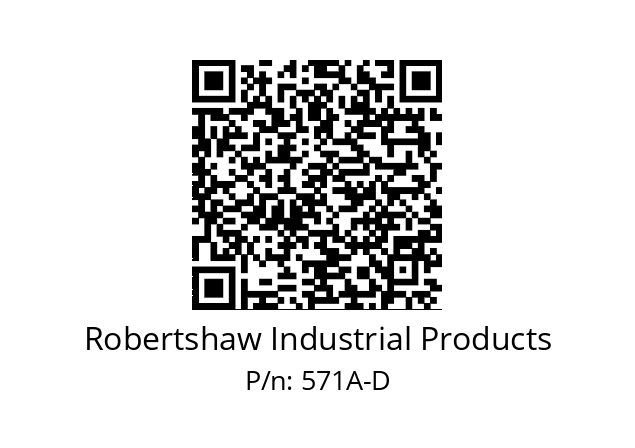   Robertshaw Industrial Products 571A-D