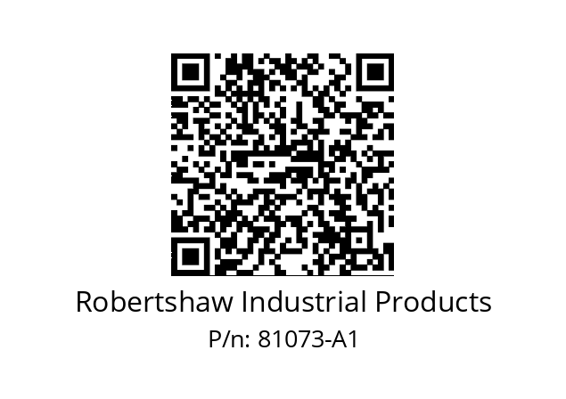   Robertshaw Industrial Products 81073-A1