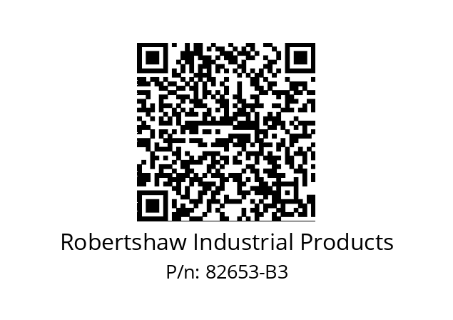   Robertshaw Industrial Products 82653-B3