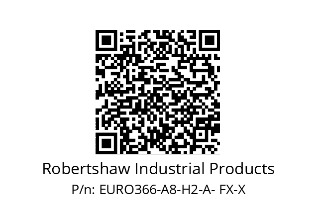   Robertshaw Industrial Products EURO366-A8-H2-A- FX-X