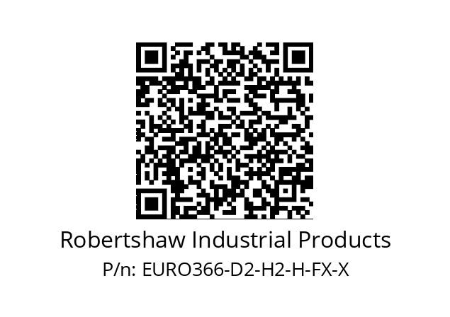   Robertshaw Industrial Products EURO366-D2-H2-H-FX-X